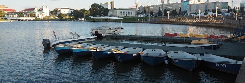 Минск, отдых у реки