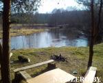 Вид на водоем (река Нарочанка)